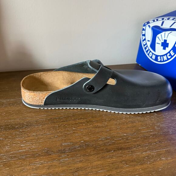 Birkenstock Black Leather Loafers - Picture 6 of 10